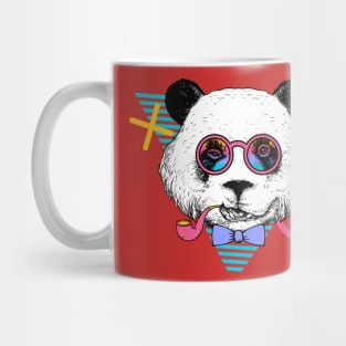 Panda Bear Wearing Glasses At The Disco Mug